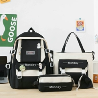 Черный набор из четырех частей без подвески ZDX3078#