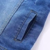 Pom gấu 2018 mùa thu mới cho bé gái denim vest cubs trẻ em lớn phiên bản Hàn Quốc của vest vest váy