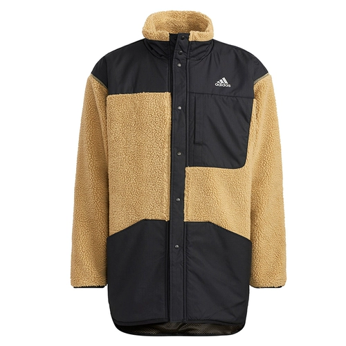 Adidas/阿迪达斯 Демисезонная бархатная ветрозащитная спортивная куртка для отдыха