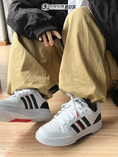 Adidas, низкая нескользящая износостойкая повседневная обувь подходит для мужчин и женщин, кроссовки