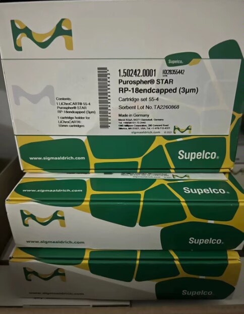 Merck默克相色谱柱,1.50242.0001,RP-18e HPLC 原装正品