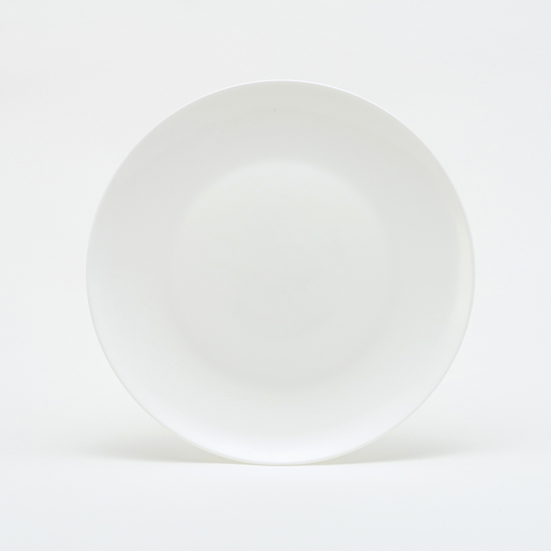 Ronda about ipads porcelain white 8.5 inch round platter household utensils cold dish dish western - style porcelain ceramic plates