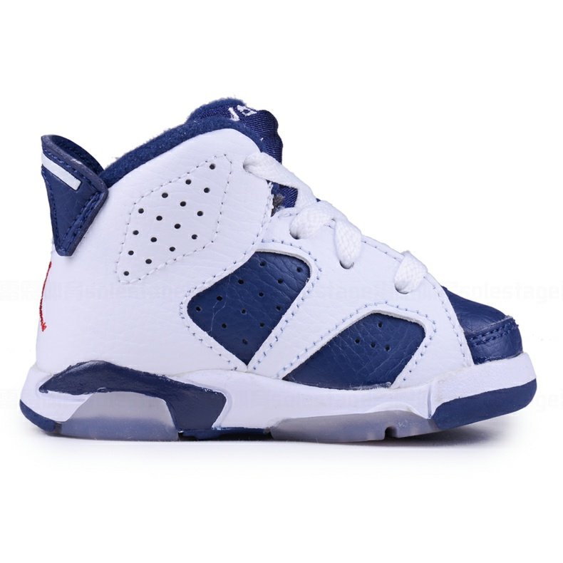 Air Jordan 6 Retro TD AJ6 Joe 6 Giày em bé 384667-130 - Giày dép trẻ em / Giầy trẻ giày thể thao trẻ em nam nike