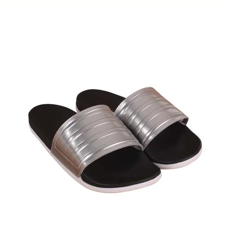 Adidas adilette Supercloud Dép thể thao bạc nữ Adidas AQ5745 cửa hàng crocs chính hãng