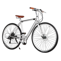 Zhengstep electric bicycle dead-fly road bicycle ultra-light aluminum alloy variable speed power-assisted lithium battery retro scooter