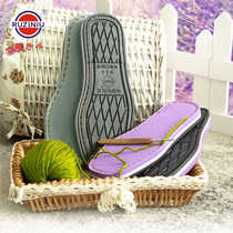 Childrens Bull Sole anti-slip and abrasion resistant Bull Ribs Sole Slippers Bottom Hook Slippers Bottom HAND WOVEN TIRE SOLE