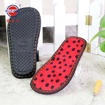 Childrens Bull Flagship Store Handmade Wool Woven Sole Silk Noodles Warm Hook Slippers Cotton Shoes Non-slip Abrasion Resistant Sole