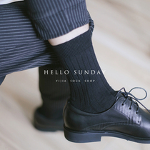 Mens socks autumn and winter cotton stockings warm business Pure Black draw cotton breathable sweat absorption antibacterial and deodorant