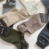 This model sells for 5 years a socks shop mens spring and summer cotton boat Socks low-top thin sweat-absorbing solid color invisible