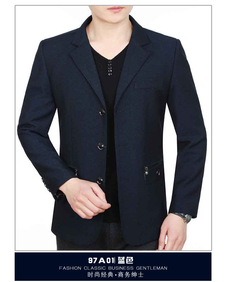 Blouson homme manches longues en Laine - Ref 3117165 Image 13