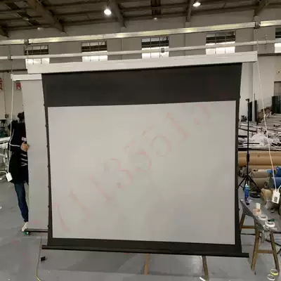 72 inch 120 inch 150 inch electric wireless remote control cable 4K projection screen short focus laser projector projection screen
