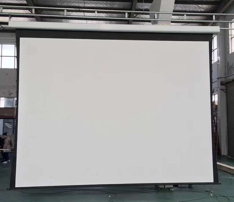 Brand 3D curtain 100 inch 120 inch 150 inch 180 200 inch 200 inch 200 inch electric projection screen high-definition glass fiber projection curtain