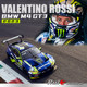 Special offer Pre-1 18 Mini Cut BMW M4 GT3 2023 Rossi Racing Doll Car Model Ornament