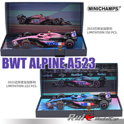 Special Edition 1:18 Mini Chegas Leocon 2023 Bahrain Miami A523 F1 Car Model