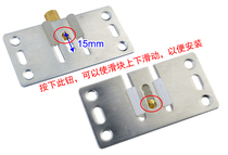 Accessories: Copper wardrobe push-pull 8-cabinet stainless steel wheel roller recessed wardrobe pulley 37-door sliding door wheel