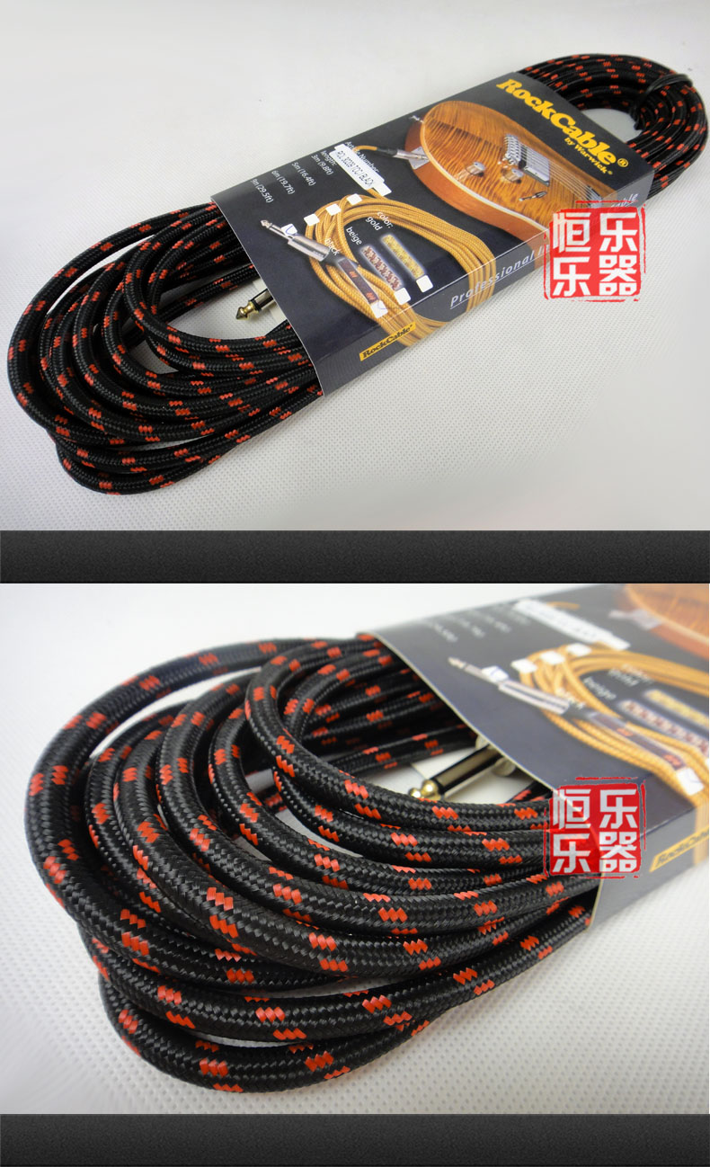 Cáp điện tử Warwick Warwick RCL30203 / 30206/30209 D6 D7 3M Professional Low noise - Phụ kiện nhạc cụ dây đàn guitar điện
