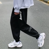 Трендовые спортивные штаны для отдыха, коллекция 2022, осенние, в корейском стиле, оверсайз, свободный крой