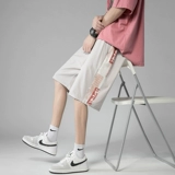 Шелковые летние тонкие шорты, спортивные штаны для отдыха, оверсайз