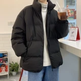 Мужской зимний удерживающий тепло пуховик, ретро куртка с пухом, в американском стиле, оверсайз, увеличенная толщина