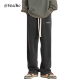 Весенние ретро штаны для отдыха, в американском стиле, свободный прямой крой