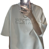 Tide, летняя футболка с коротким рукавом, в американском стиле, короткий рукав, оверсайз