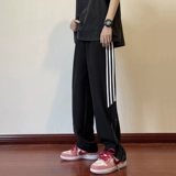 Tide, весенние спортивные штаны, свободный прямой крой, европейский стиль