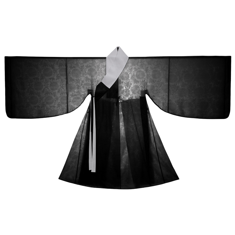 Tianhan Jiaoyang Dao Clothing, Ming-Style Hanfu for Men and Women, Summer Floral-Patterned Imitation Jacquard Thin Style for Spring and Autumn Daily Wear Tianhan Jiaoyang Dao Clothing, Ming-Style Hanfu for Men and Women, Summer Floral-Patterned Imitation Jacquard Thin Style for Spring and Autumn Daily Wear
