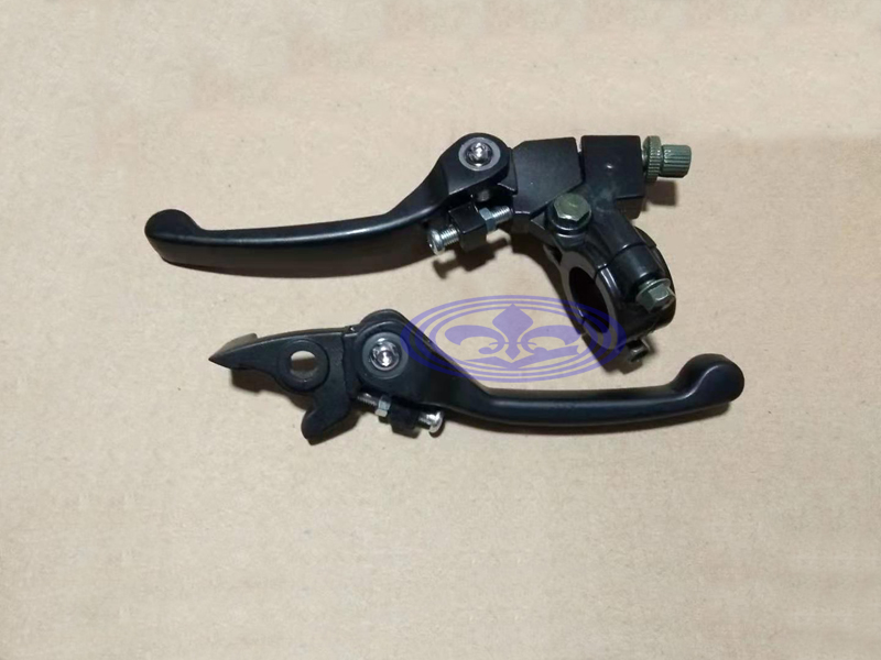 Cross country motorcycle accessories Black folding anti-fall brake handle clutch handle aluminium handlebar left right handle-Taobao