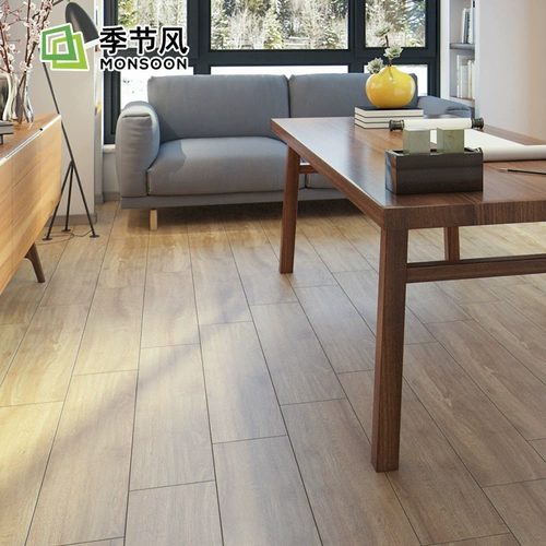 Северная имитация сплошной древесины зерно кирпич и виноградник Деревянный спальня антикварная кирпичная кирпичная ванная комната