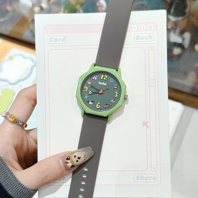 Gccliyo Watch for Female Students in Middle and High School 2026 New Model Niche Dopamine ins Watch High-Value Wristwatch