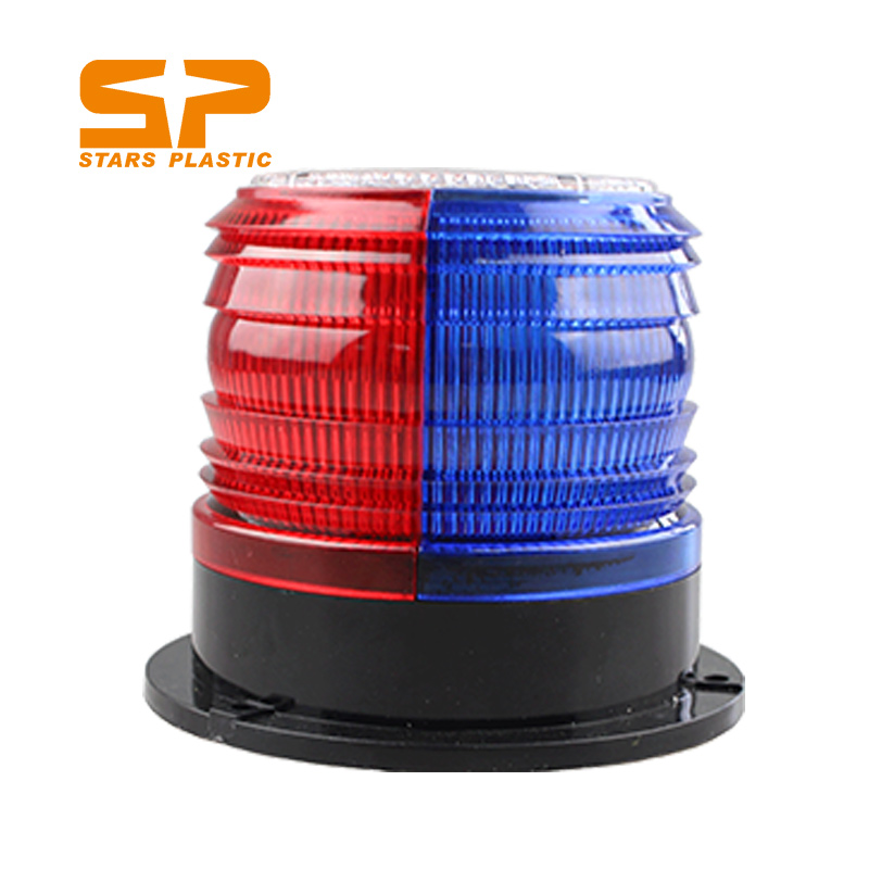Red and blue flash warning light Red and blue flash light LED car warning light Construction warning light Signal light