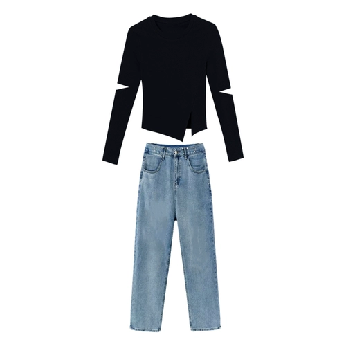 Весенний комплект, изысканный стиль, тренд сезона, городской стиль