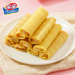 【亲亲】咸蛋黄蛋卷180g*3袋