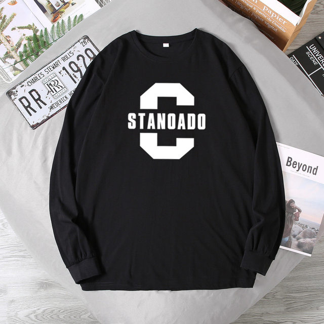 Long-sleeved T-shirt men's 400 Jin Jin equals 0.5 kg plus size fat man loose round neck spring and autumn pure cotton bottoming shirt fat man inner top
