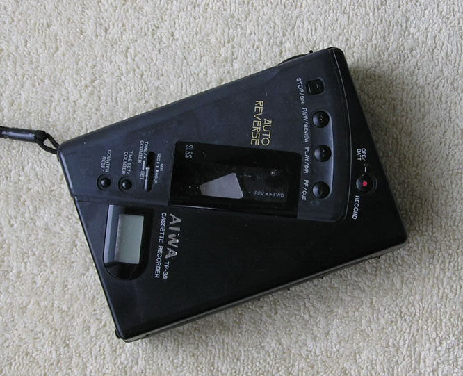 AIWA TP-38 TP-750 磁带采访机(问题机！)评价- 淘宝网