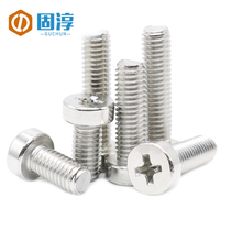 (M2 5M3M4M5M6)304 stainless steel cross groove cylinder head screw cylindrical head Phillips screw GB822