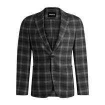 (Functional commuting series stretchy comfortable breathable and refreshing) BOSS mens 24 winter new plaid stretch suit