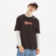 Mets Bonway ngắn tay D-Shirt nam 2020 mới mùa hè bông Letter In cá tính Casual T-shirt