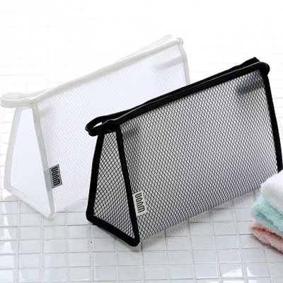 Transparent makeup bag small portable simple storage bag large capacity storage bag multifunctional waterproof Korean version toilet bag