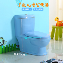 Kindergarten childrens color toilet ceramic home baby toilet toilet childrens toilet water pumping toilet