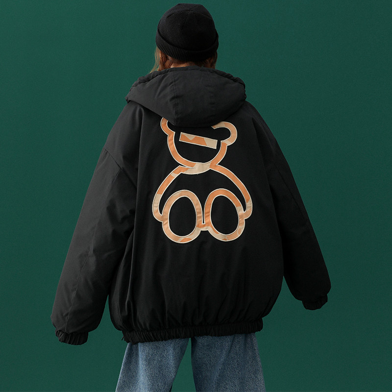 2022 New Bear Feather Gulf Winter Warm Couple Hat and Students Wear Costume National Brand