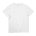 270g áo thun nam và nữ ngắn tay cotton dày cổ tròn màu trắng tinh khiết t không thấm nước cơ sở đoạn văn đáy Ami áo phông trắng nam Áo phông ngắn