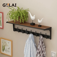 B Модель черный+цвета грецкого ореха (восемь крючков)