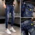 2020 mùa xuân và mùa thu nam Tide Hàn Quốc phiên bản Body-xây dựng Jeans nam Casual Pants Handsome đàn hồi Youth Trend. 