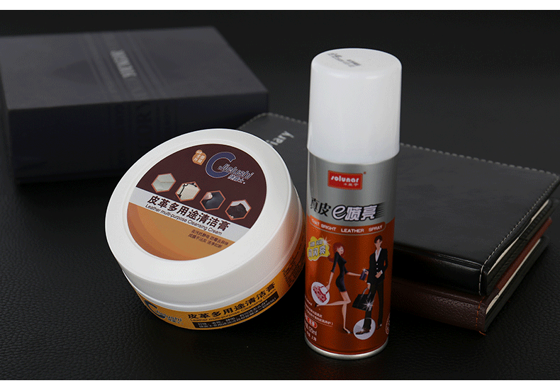 kem dưỡng da túi xách Huangyu Leather Care Agent Leather Cleaner Bag Care Oil đánh bóng Sofa Da Làm sạch khử nhiễm Set - Nội thất / Chăm sóc da Dung dịch làm sạch đồ da