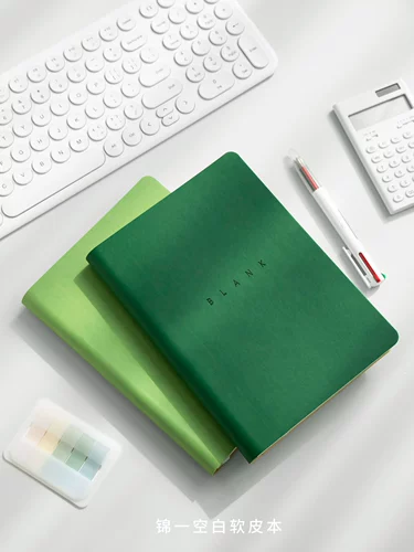 A5 Blank Tompbook, высококачественная мягкая кожаная поверхность Allinone, литературная и изысканная выдержка студентов колледжа