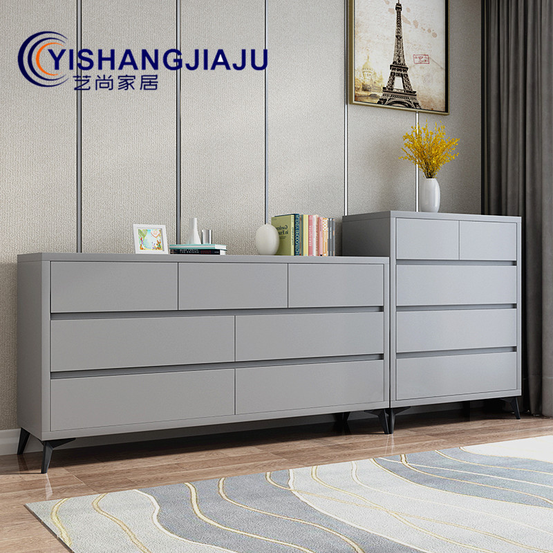 Willpower Minimalist Bucket Chest of drawers Chest Bedroom Containing Cabinet Modern Minimalist TV Cabinet Light Lavish Living-room Side Cabinet