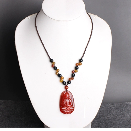 知客 Ожерелье, агатовая подвеска для влюбленных, подарок на день рождения