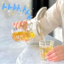 Spot Japanese purchase karel capek quantity limited Japanese glass pot teapot kettle 485ML