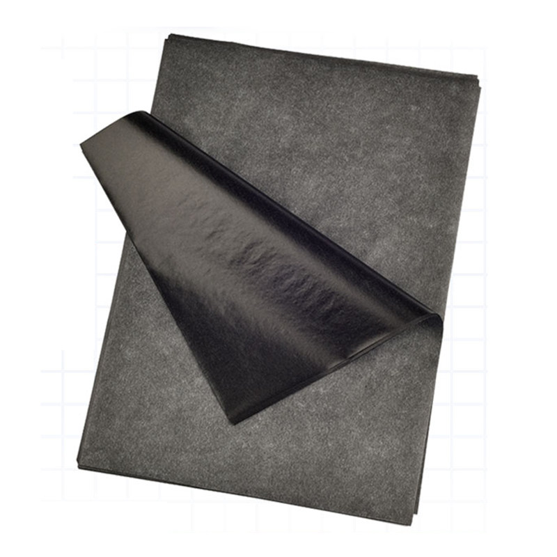 Black Carbon Paper for Graphite, A4 Large Sheet, Single-Sided, 8K, 16K, Non-Sticky Copy Paper for Handwriting, Cross-Stitch, Tracing, and Drawing